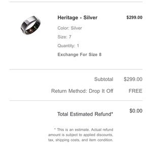 Heritage Silver Oura Ring